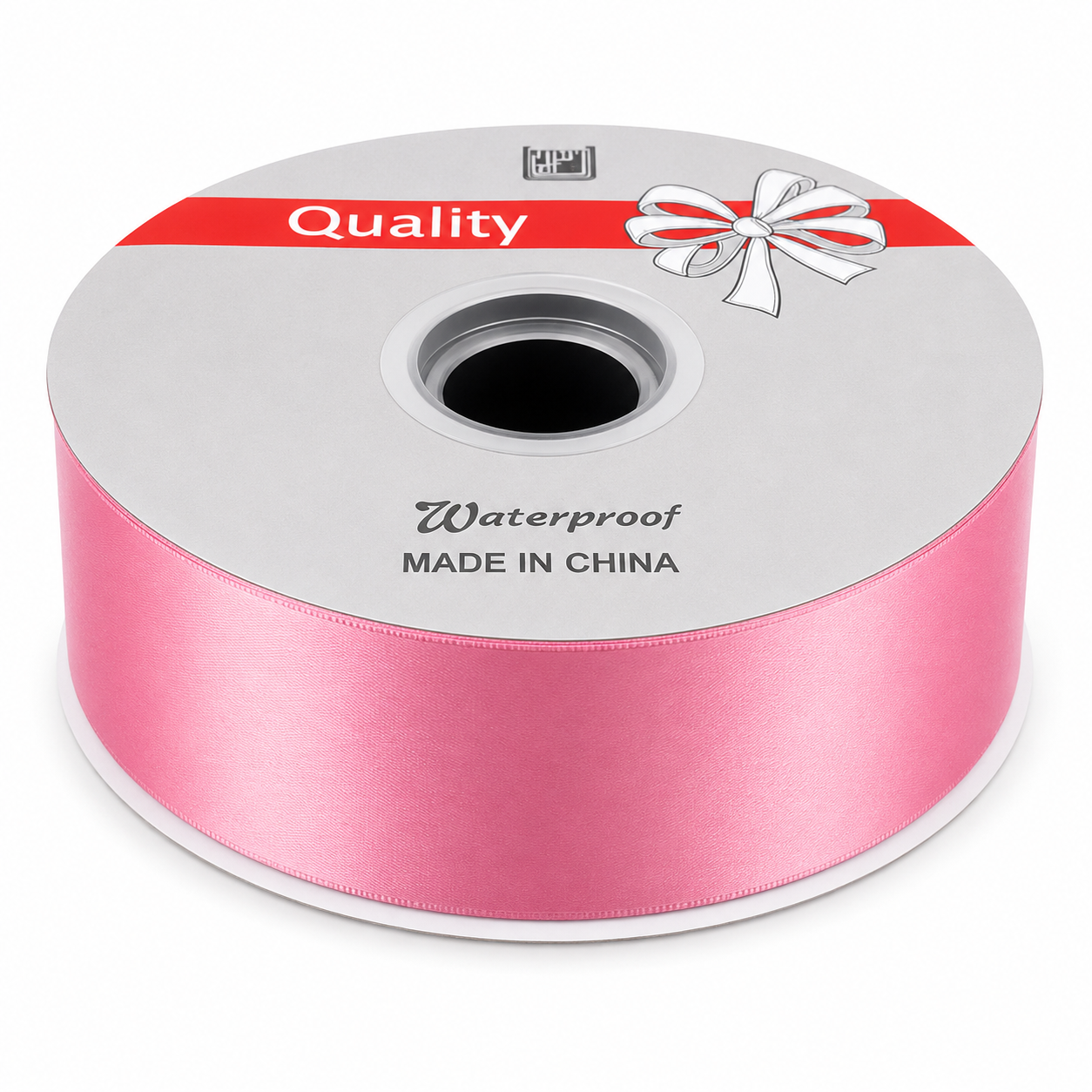 POLY RIBBON 50MM/100 YARD PINK
