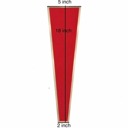 BOUQUET SLEEVE RED 5/18 INCH 50PC /PACK