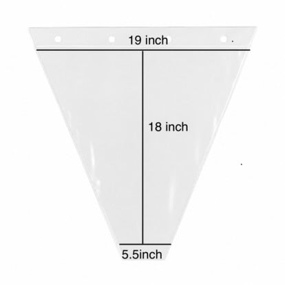 BOUQUET SLEEVE 19/18INCH 50PC /PACK