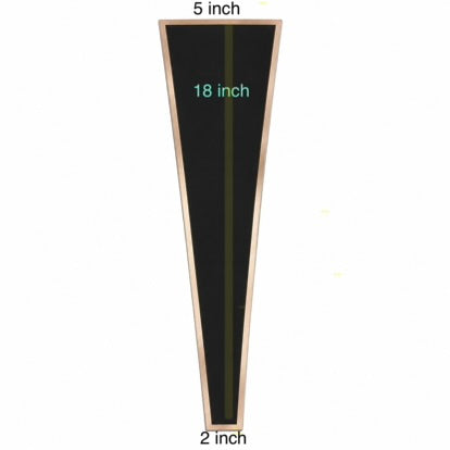 BOUQUET SLEEVE BLACK 5/18 INCH 50PC /PACK